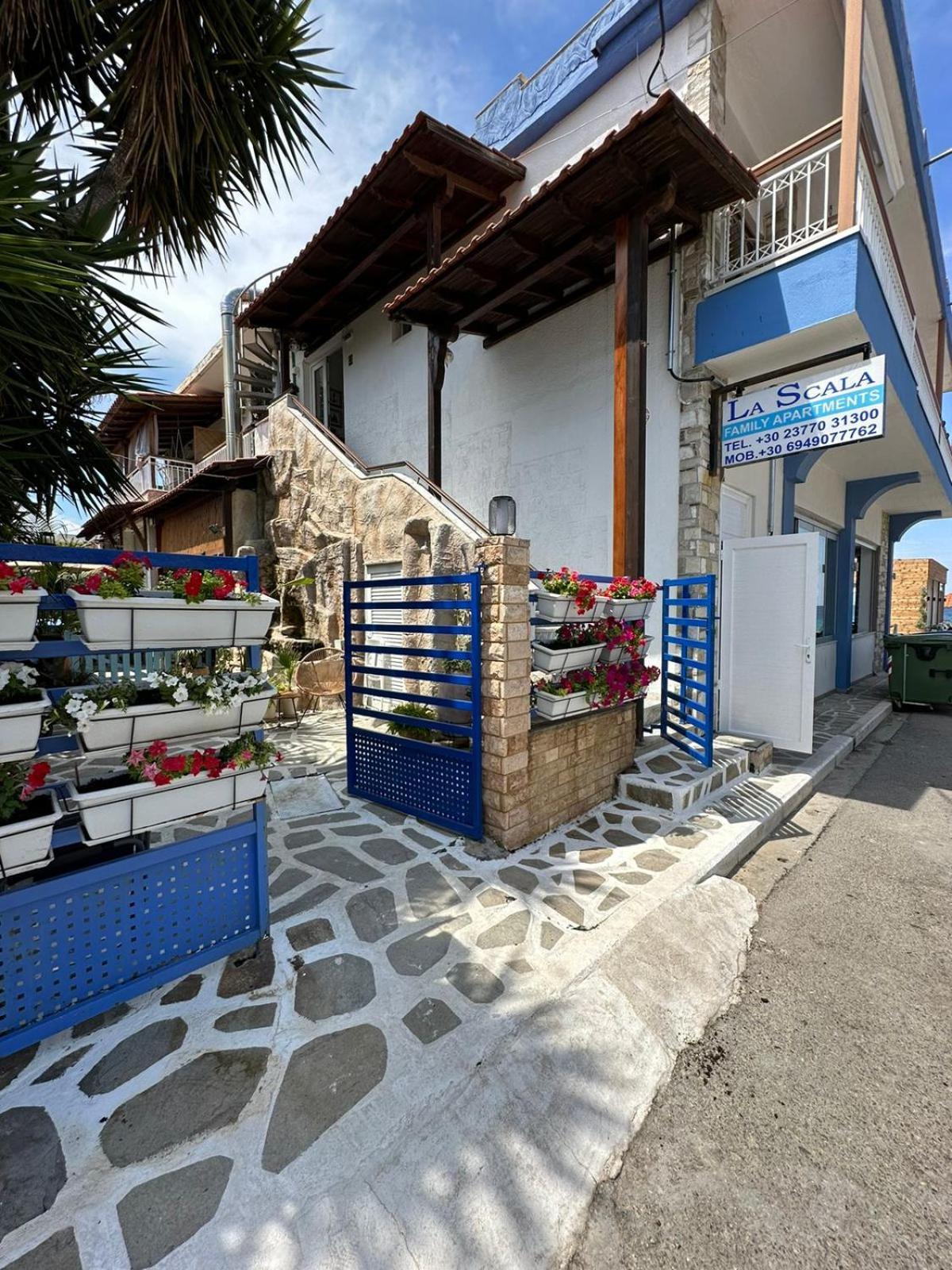 La Scala Family Apartments Νέα Ρόδα Εξωτερικό φωτογραφία